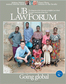 UB Law Forum cover volume 20, number 1