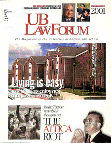 UB Law Forum cover volume 14, number 1