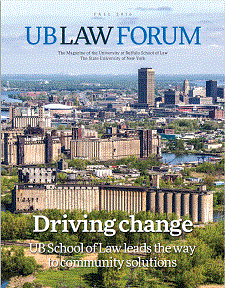 UB Law Forum cover volume 31, number 1