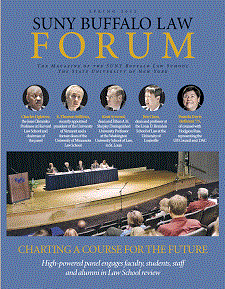 UB Law Forum cover volume 25, number 1