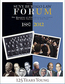 UB Law Forum cover volume 26, number 1