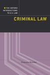 Oxford Introductions to U.S. Law: Criminal Law