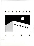 The Advocate 1987 by University at Buffalo School of Law