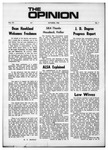 The Opinion Volume VII Number 1 – October 1, 1966