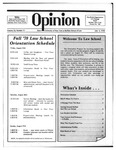 The Opinion Volume 18 Number 11 – July 6, 1978 by The Opinion