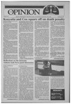 The Opinion Volume 31 Number 8 – November 20, 1990