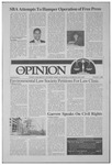 The Opinion Volume 29 Number 8 – December 7, 1988