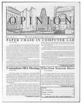 The Opinion Volume 38 Number 12 – March 23, 1998