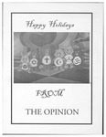 The Opinion Volume 53 Issue 2 – January 2, 2001
