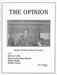 The Opinion Volume 54 Issue 4 – February 1, 2002